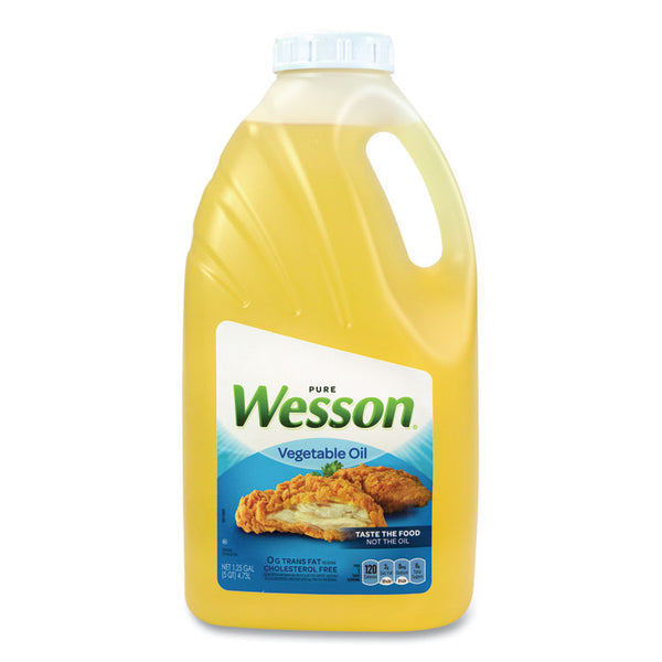 Pure Wesson® Vegetable Oil, 1.25 gal Bottle, Ships in 1-3 Business Days (GRR90000147) Each