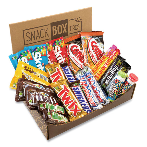 Snack Box Pros MARS Favorites Snack Box, 25 Assorted Snacks/Box, Ships in 1-3 Business Days (GRR70000017)