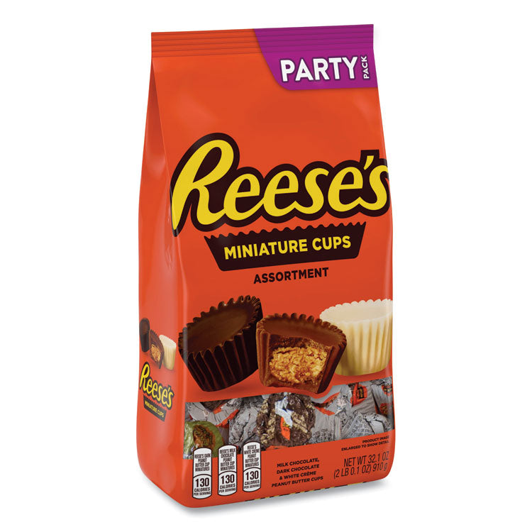 Reese's® Party Pack Miniatures Assortment, 32.1 oz Bag, Ships in 1-3 Business Days (GRR24600413) Each