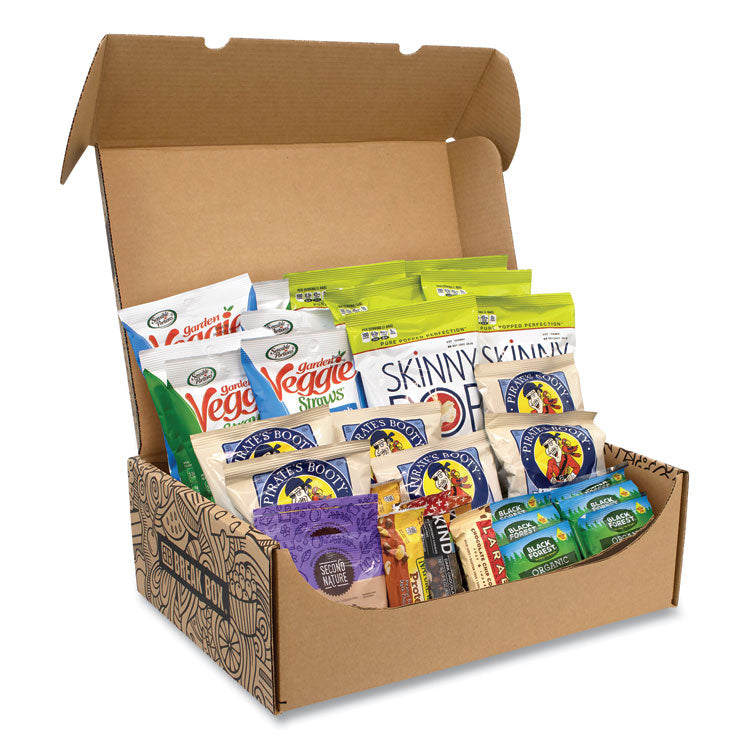 Snack Box Pros Gluten Free Snack Box, 32 Assorted Snacks/Box, Ships in 1-3 Business Days (GRR700S0004) Each