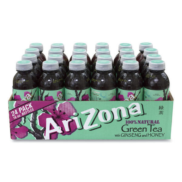 Arizona® Green Tea with Ginseng and Honey, 16 oz Bottles, 24/Carton, Ships in 1-3 Business Days (GRR90000086)