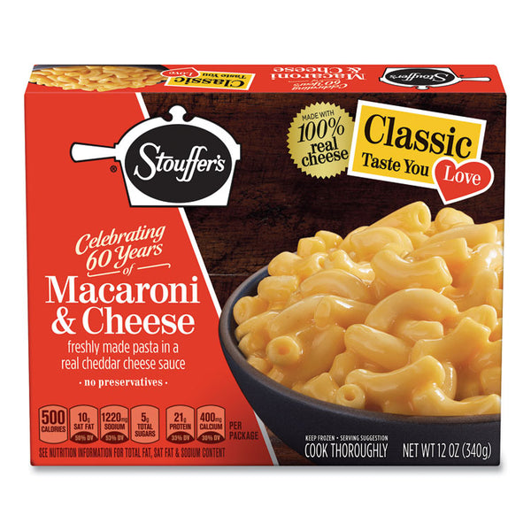 Stouffer's® Classics Macaroni and Cheese Meal, 12 oz Box, 6 Boxes/Pack, Ships in 1-3 Business Days (GRR90300112)