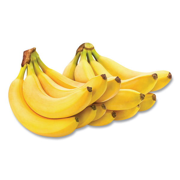 National Brand Fresh Bananas, 6 lbs, 2 Bundles/Carton, Ships in 1-3 Business Days (GRR90000106)