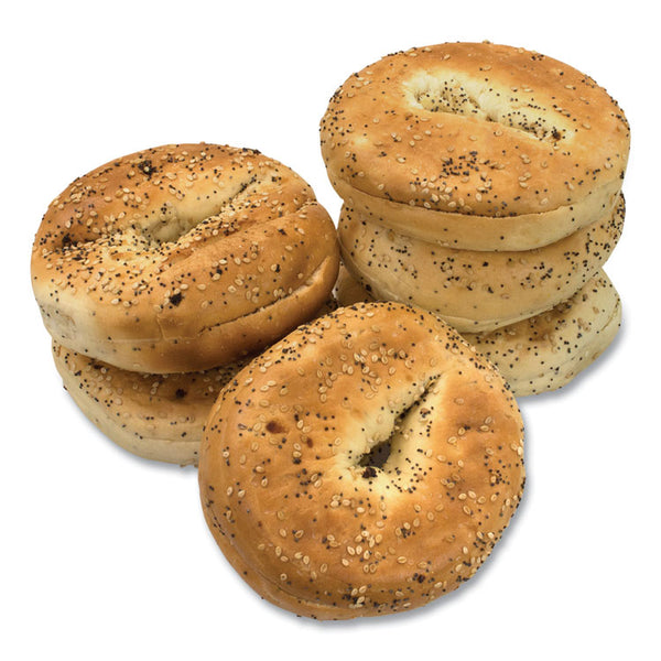 National Brand Fresh Everything Bagels, 6/Pack, Ships in 1-3 Business Days (GRR90000009)