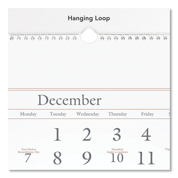 AT-A-GLANCE® Three-Month Reference Wall Calendar, 12 x 27, White Sheets, 15-Month (Dec to Feb): 2023 to 2025 (AAGSW11528)
