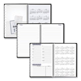 AT-A-GLANCE® DayMinder Hard-Cover Monthly Planner, Ruled Blocks, 11.75 x 8, Black Cover, 14-Month (Dec to Jan): 2023 to 2025 (AAGG470H00)