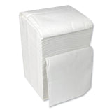 GEN Cocktail Napkins, 1-Ply, 9w x 9d, White, 500/Pack, 8 Packs/Carton (GENCOCKTAILNAPW)