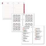 AT-A-GLANCE® Burkhart's Day Counter Desk Calendar Refill, 4.5 x 7.38, White Sheets, 12-Month (Jan to Dec): 2025 (AAGE71250)