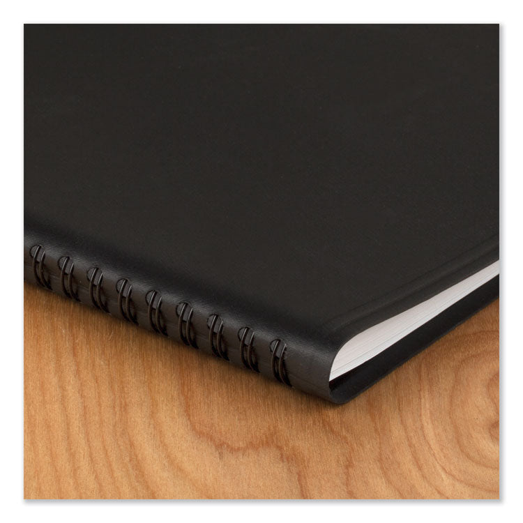 AT-A-GLANCE® DayMinder Open-Schedule Weekly Appointment Book, 8.75 x 7, Black Cover, 12-Month (Jan to Dec): 2024 (AAGG53500)
