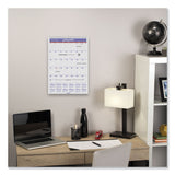 AT-A-GLANCE® Erasable Wall Calendar, 12 x 17, White Sheets, 12-Month (Jan to Dec): 2024 (AAGPMLM0228)