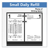 AT-A-GLANCE® Financial Desk Calendar Refill, 3.5 x 6, White Sheets, 12-Month (Jan to Dec): 2024 (AAGS17050)