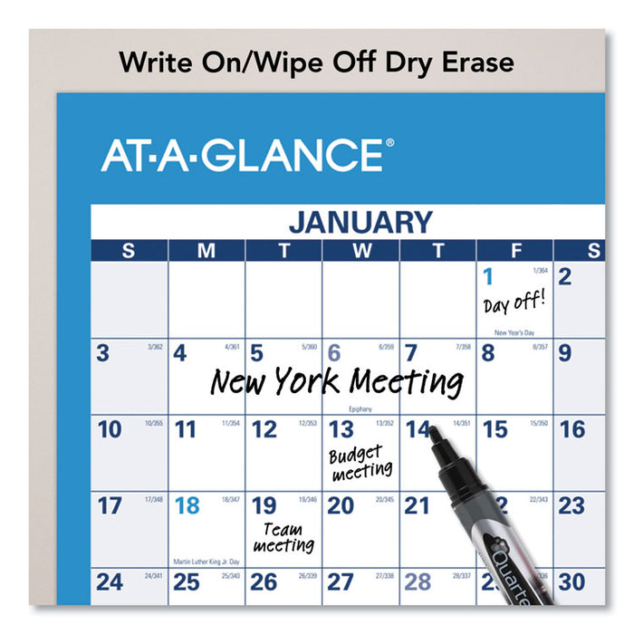 2020 Dry Erase Wall Calendar, AT-A-GLANCE Erasable Planner 36 X 24 Large Double Sided Horizontal Pm20028 Modelpm2 Ap B07qskz92z - View #7