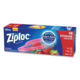 Ziploc® Double Zipper Storage Bags, 1 gal, 1.75 mil, 10.56" x 10.75", Clear, 38 Bags/Box, 9 Boxes/Carton (SJN314470) Case of 342