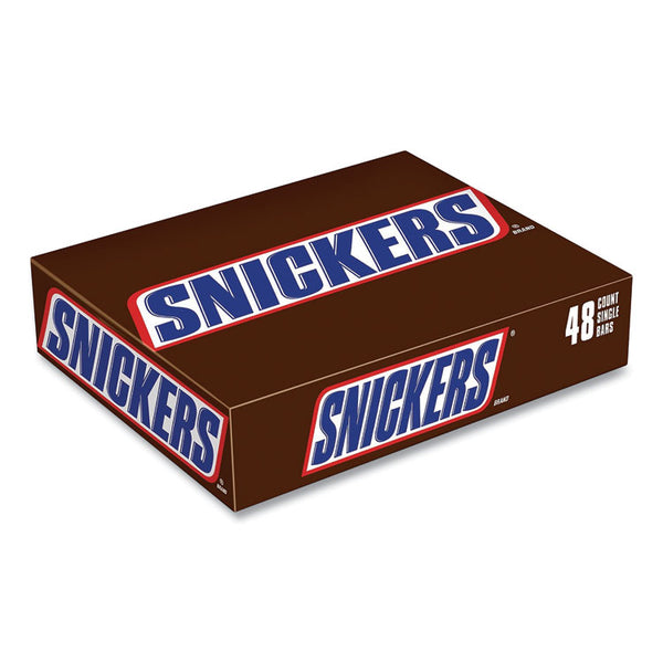 Snickers® Original Candy Bar, Full Size, 1.86 oz Bar, 48 Bars/Box, Ships in 1-3 Business Days (GRR20901318) Case of 48