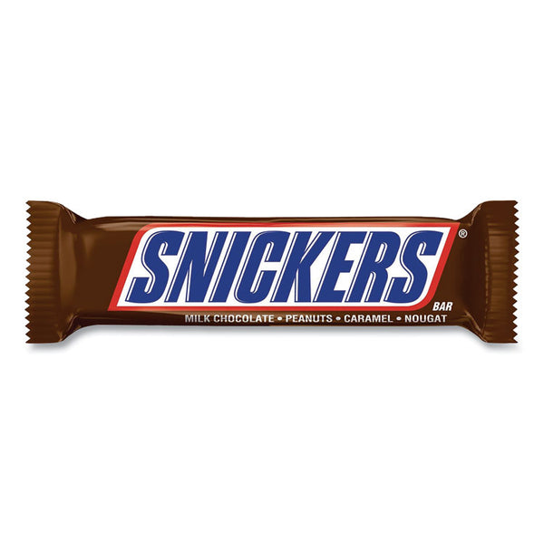 Snickers® Original Candy Bar, Full Size, 1.86 oz Bar, 48 Bars/Box, Ships in 1-3 Business Days (GRR20901318) Case of 48