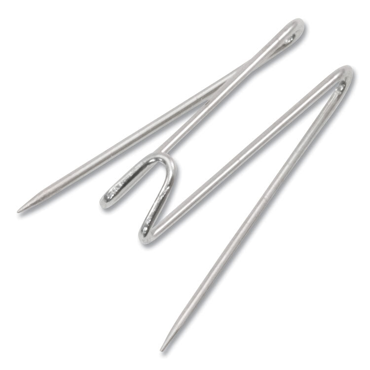 Advantus Panel Wall Wire Hooks, Silver, 25 Hooks/Pack (AVT75370) Pack of 25