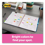 Post-it® Flags Small Flags, Seven Assorted Colors, 190 Flags (MMM6837CF) Pack of 189