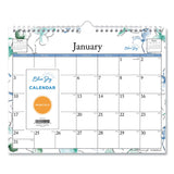 Blue Sky® Lindley Wall Calendar, Floral Artwork, 11 x 8.75, White/Multicolor Sheets, 12-Month (Jan to Dec): 2026 (BLS101593) Each
