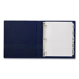 Avery® Big Tab Printable White Label Tab Dividers, 5-Tab, 11 x 8.5, White, 4 Sets (AVE14432)