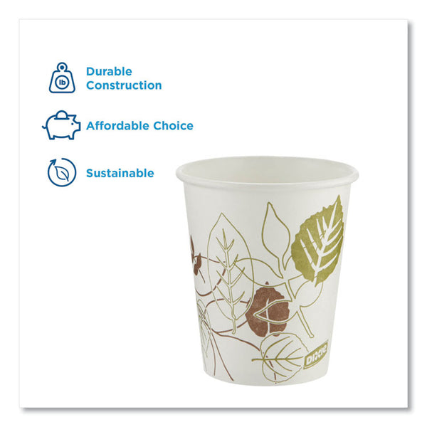 Dixie® Pathways Paper Hot Cups, 10 oz, 15/Sleeve, 20 Sleeves/Carton (DXE2340SS1)