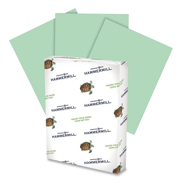 Hammermill® Colors Print Paper, 20 lb Bond Weight, 11 x 17, Green, 500/Ream (HAM102186)
