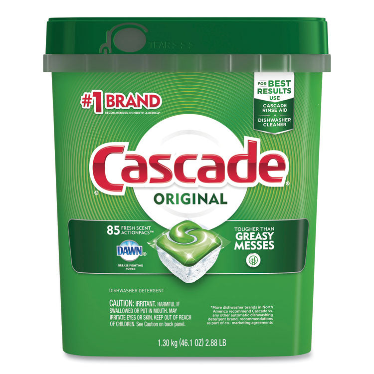 Cascade® ActionPacs, Fresh Scent, 85/Pack (PGC18629)