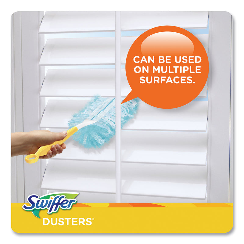 Swiffer Dusters Refill, Dust Lock Fiber, Lavender Scent, Light Blue, 18/Box (PGC99037) Box of 100