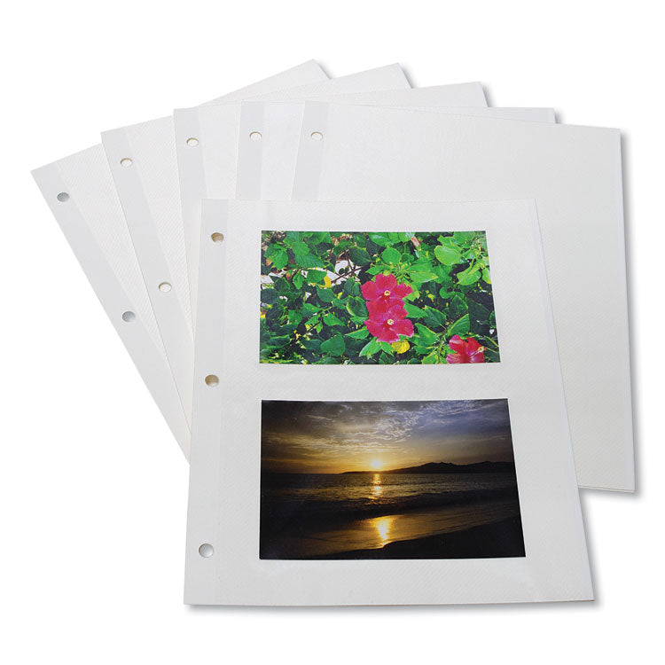 C-Line® Redi-Mount Photo-Mounting Sheets, 11 x 9, 50/Box (CLI85050)