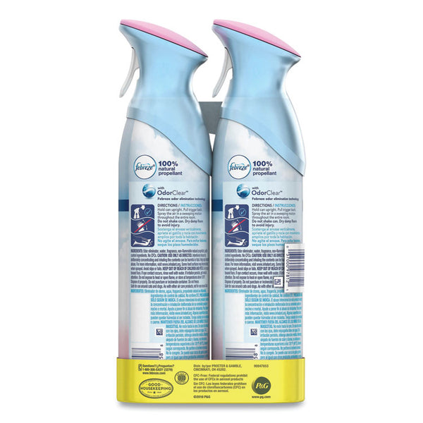 Febreze® AIR, Downy April Fresh, 8.8 oz Aerosol Spray, 2/Pack (PGC97812)