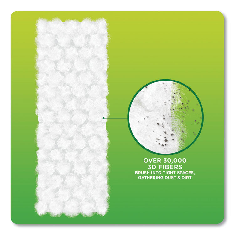 Swiffer® Heavy-Duty Dry Refill Cloths, White, 11 x 8.5, 32/Pack (PGC77198)