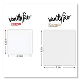 Vanity Fair® Everyday Casual Napkins, 2-Ply, White, 100/Pack (VTF35501) Pack of 100