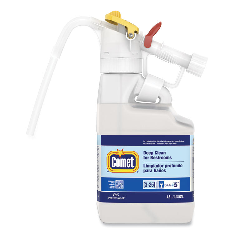 P&G Professional™ Dilute 2 Go, Comet Deep Clean for Restrooms, Fresh Scent, , 4.5 L Jug, 1/Carton (PGC86678) Each