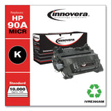 Innovera® Remanufactured Black MICR Toner, Replacement for 90AM (CE390AM), 10,000 Page-Yield, Ships in 1-3 Business Days (IVRE390AM) Each