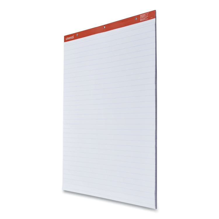 Universal™ Easel Pads/Flip Charts, Presentation Format (1" Rule), 27 x 34, White, 50 Sheets, 2/Carton (UNV35601)