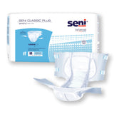 Seni® Classic Plus Unisex Adult Incontinence Brief Medium Disposable Moderate Absorbency (1163847_PK) 25/PK