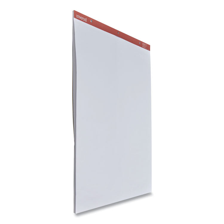 Universal™ Easel Pads/Flip Charts, Unruled, 27 x 34, White, 50 Sheets, 2/Carton (UNV35600)