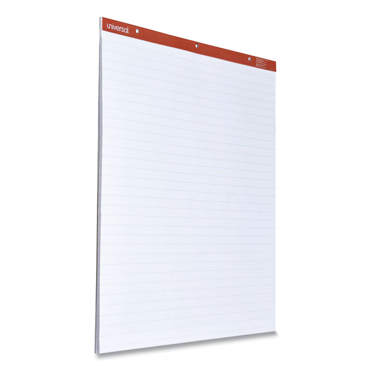 Universal™ Easel Pads/Flip Charts, Presentation Format (1" Rule), 27 x 34, White, 50 Sheets, 2/Carton (UNV35601)