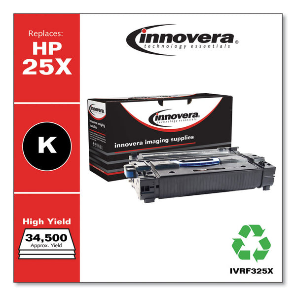 Innovera® Remanufactured Black High-Yield Toner, Replacement for 25X (CF325X), 34,500 Page-Yield (IVRF325X) Each