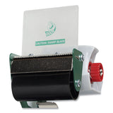 Duck® Extra-Wide Packaging Tape Dispenser, 3" Core, For Rolls Up to 3" x 54.6 yds, Green (DUC1064012) Each