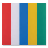 Duck® Electrical Tape, 1" Core, 0.75" x 12 ft, Assorted Colors, 5/Pack (DUC280303) 5 Rolls