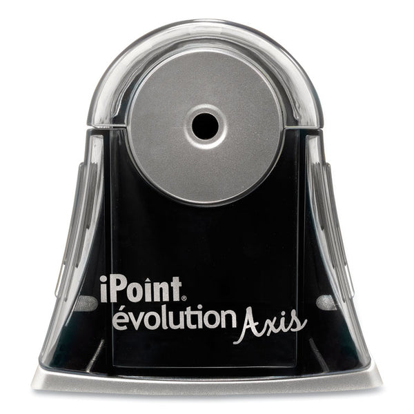 Westcott® iPoint Evolution Axis Pencil Sharpener, AC-Powered, 4.25 x 7 x 4.75, Black/Silver (ACM15510) Each