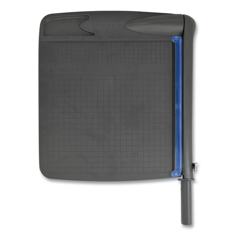 Westcott® Multi-Purpose Guillotine Trimmer, 10 Sheets, 12" Cut Length, Plastic Base, 14.25 x 12 (ACM16559) Each