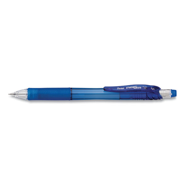 Pentel® EnerGize-X Mechanical Pencil, 0.5 mm, HB (#2), Black Lead, Blue Barrel, Dozen (PENPL105C)