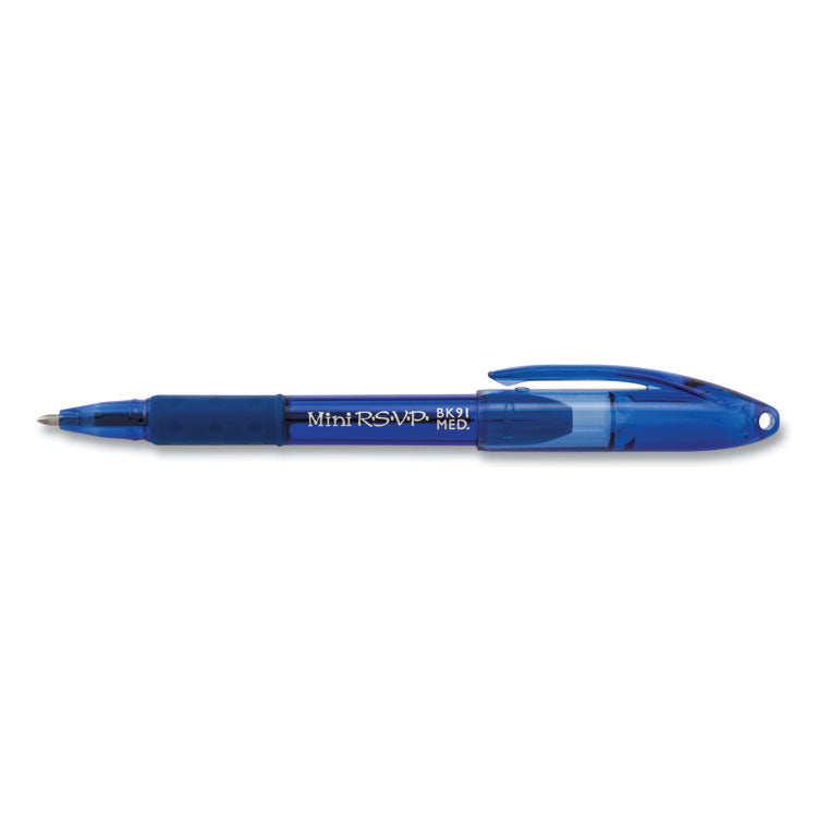 Pentel® R.S.V.P. Mini Ballpoint Pen, Stick, Medium 1 mm, Assorted Ink and Barrel Colors, 24/Pack (PENBK91MN24M) Pack of 24