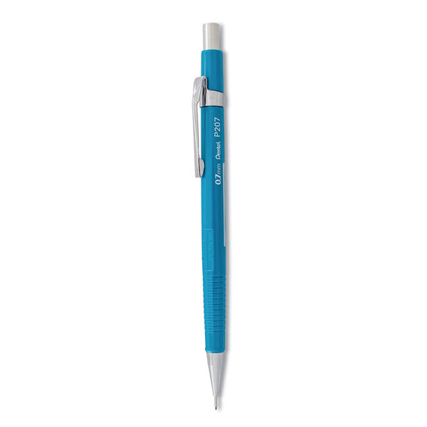 Pentel® Sharp Mechanical Pencil, 0.7 mm, HB (#2), Black Lead, Blue Barrel (PENP207C) Each