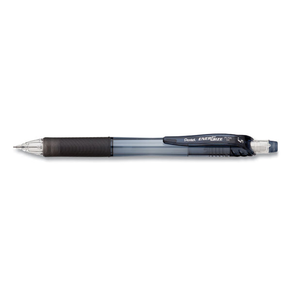 Pentel® EnerGize-X Mechanical Pencil, 0.5 mm, HB (#2), Black Lead, Black Barrel, Dozen (PENPL105A)