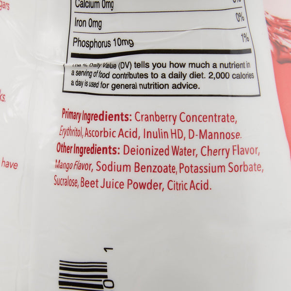 UTIHeal™ Oral Supplement Cranberry Flavor Liquid 30 oz. Bottle (956942_EA) 1/EA