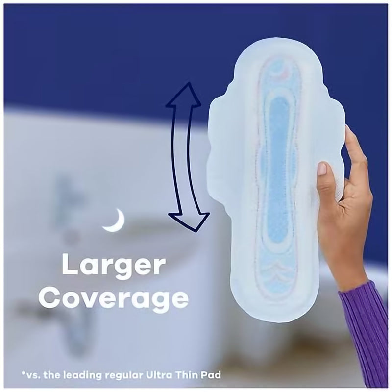 Always® Ultra Thin Feminine Pad Overnight / With Wings Heavy Absorbency (1232985_CS) 156/CS