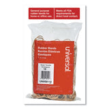 Universal® Rubber Bands, Size 12, 0.04" Gauge, Beige, 1 lb Box, 2,500/Pack (UNV00112) Each