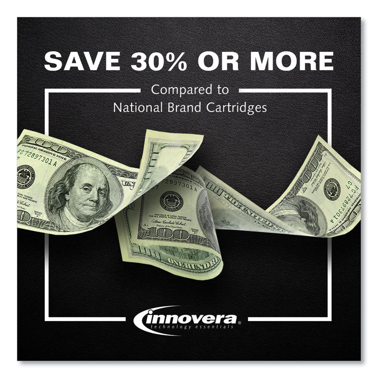 Innovera® Remanufactured Black High-Yield Toner, Replacement for MS710/MX710, 25,000 Page-Yield (IVRMS710LC) Each